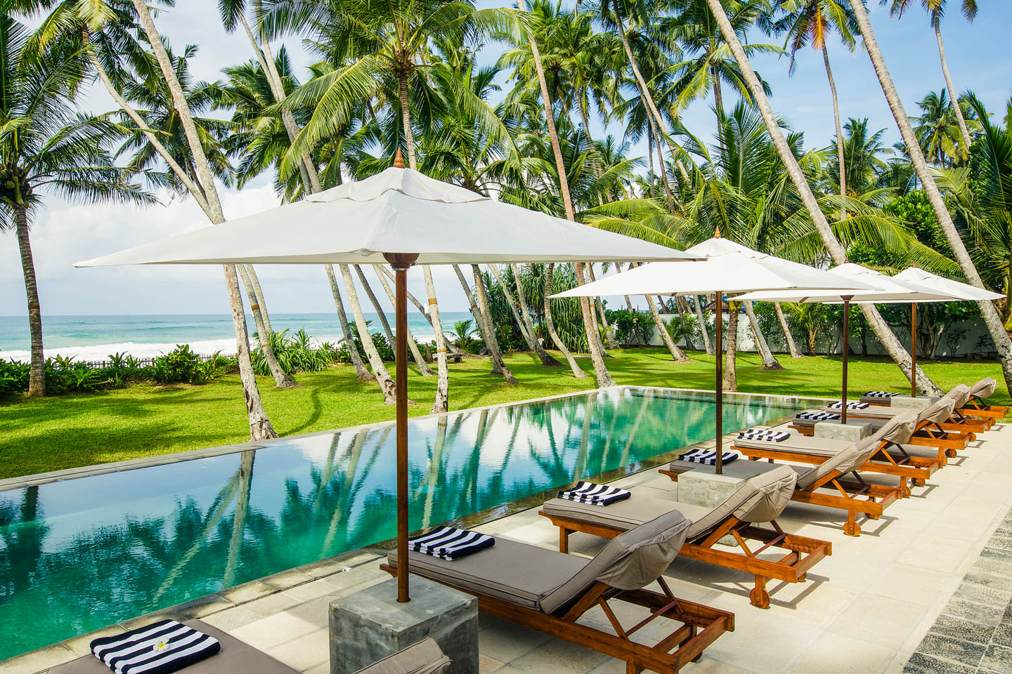 luxury beach villa in talpe